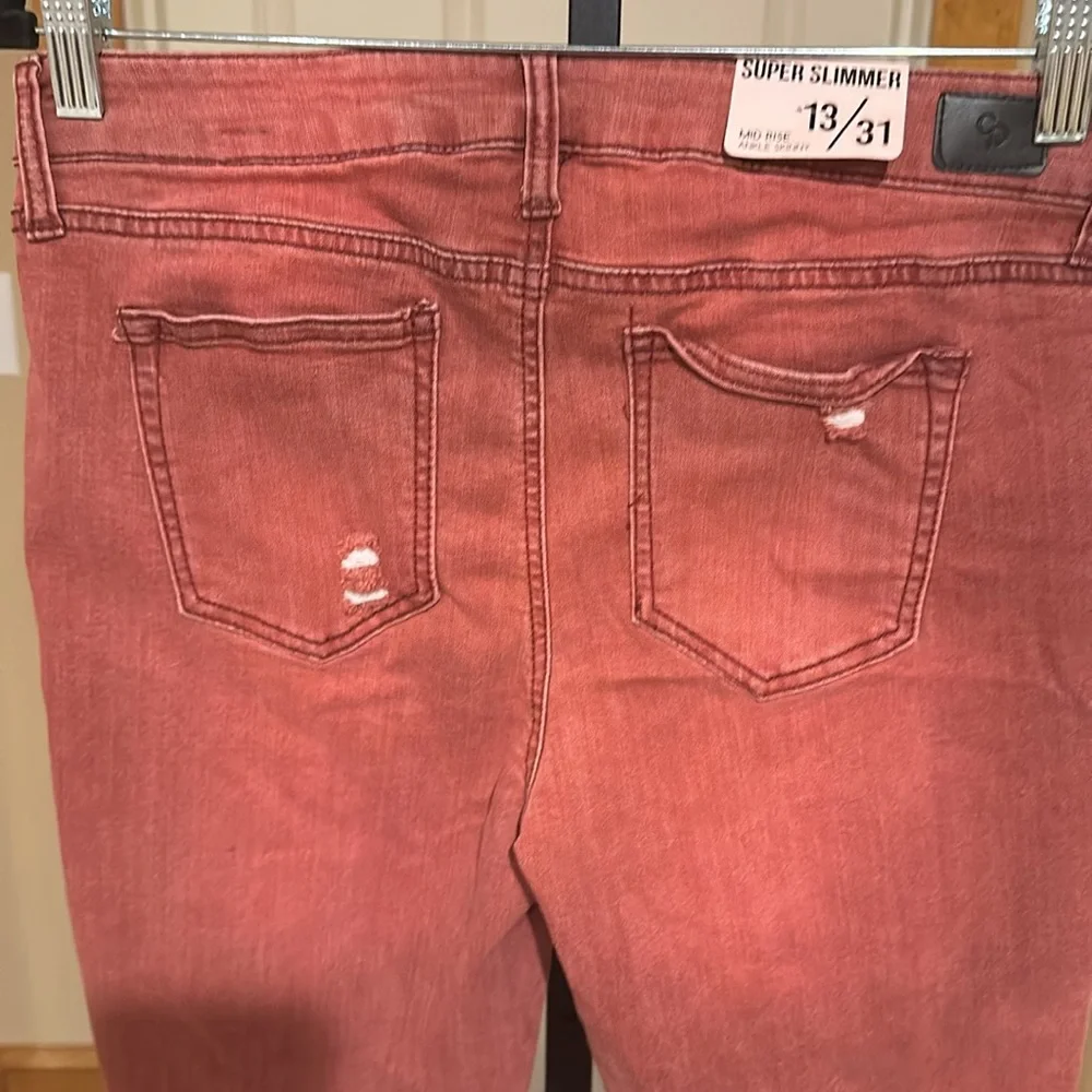 Body Sculpt junior’s Mid Rise Ankle Skinny Super Slimmer Jeans
